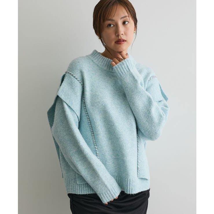 洗える/ハンドステッチデザインニットプルオーバー | CRAFT STANDARD BOUTIQUE | 詳細画像11 