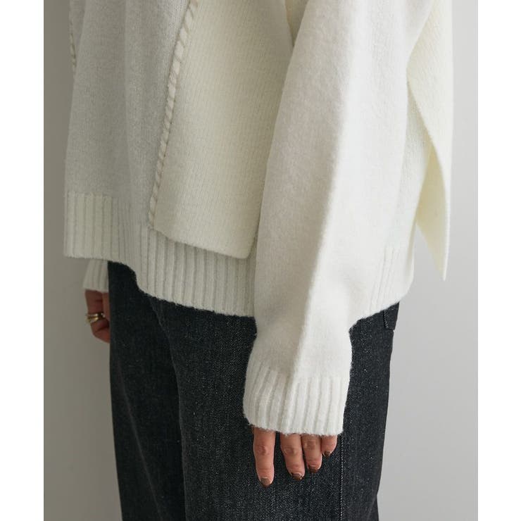 洗える/ハンドステッチデザインニットプルオーバー | CRAFT STANDARD BOUTIQUE | 詳細画像30 