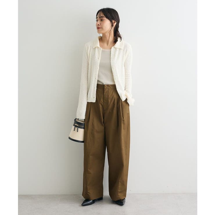 ブークレヤーン衿付きニットカーディガン | CRAFT STANDARD BOUTIQUE | 詳細画像21 