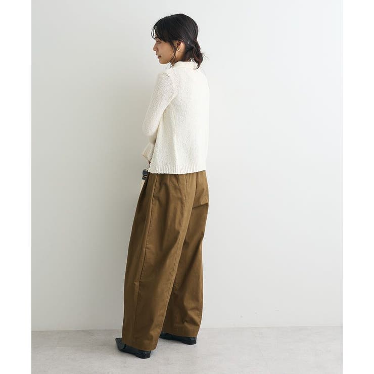 ブークレヤーン衿付きニットカーディガン | CRAFT STANDARD BOUTIQUE | 詳細画像25 