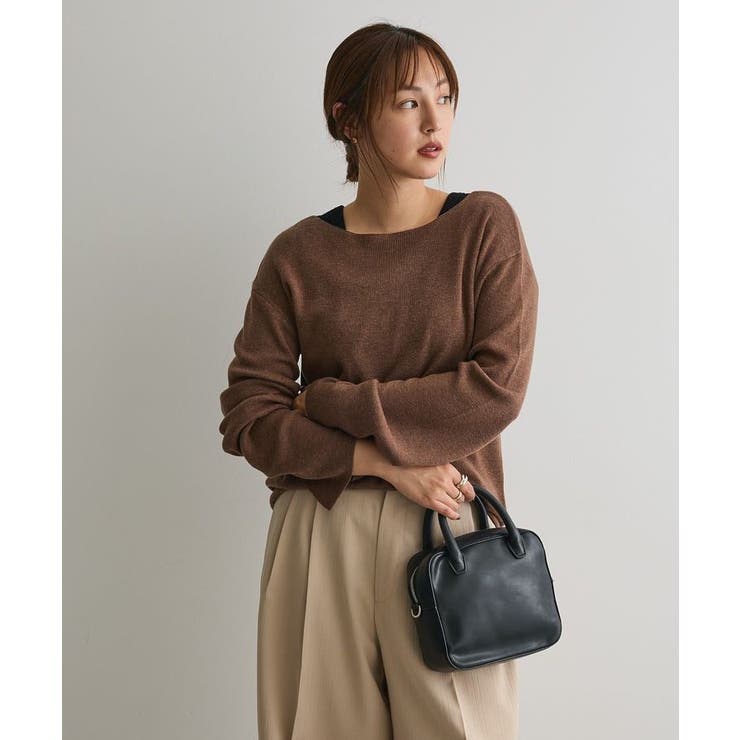 ボートネックニットプルオーバー | CRAFT STANDARD BOUTIQUE | 詳細画像1 