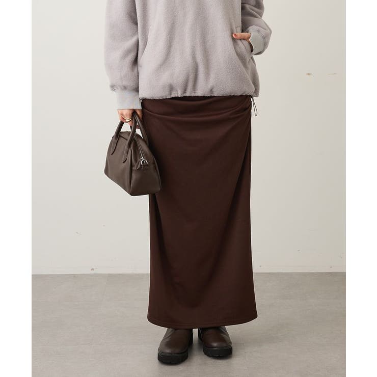 ドレープデザインIラインスカート | CRAFT STANDARD BOUTIQUE | 詳細画像1 