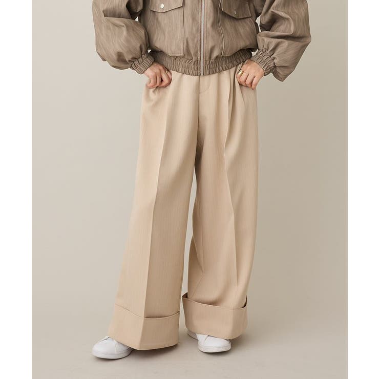 ベージュ | ロールアップパンツ | CRAFT STANDARD BOUTIQUE