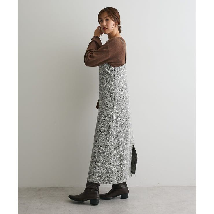 ゼブラ柄キャミワンピース | CRAFT STANDARD BOUTIQUE | 詳細画像6