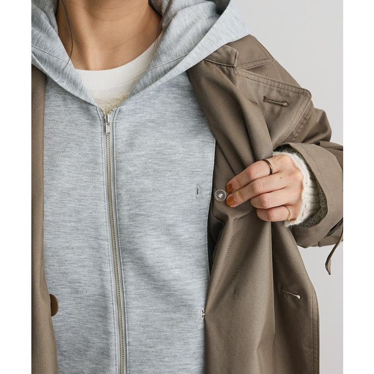 2WAYフード取り外しトレンチコート | CRAFT STANDARD BOUTIQUE | 詳細画像17 