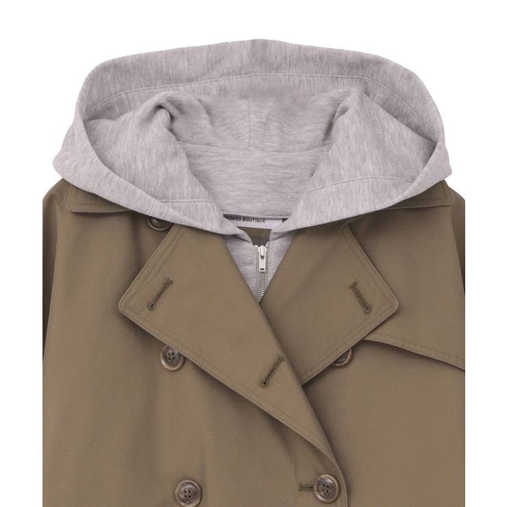 2WAYフード取り外しトレンチコート | CRAFT STANDARD BOUTIQUE | 詳細画像24 