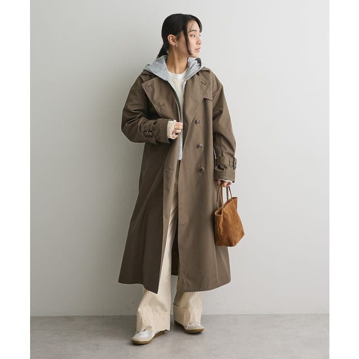2WAYフード取り外しトレンチコート | CRAFT STANDARD BOUTIQUE | 詳細画像8 