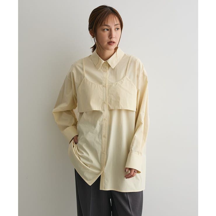 ビスチェレイヤード風シャツ | CRAFT STANDARD BOUTIQUE | 詳細画像10 