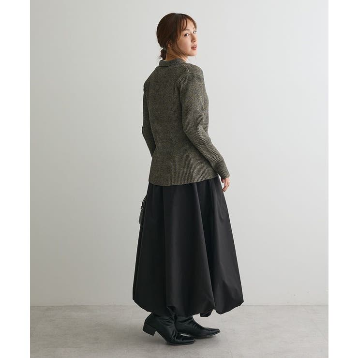 ミックスカラーポロ襟ニットカーディガン | CRAFT STANDARD BOUTIQUE | 詳細画像6 