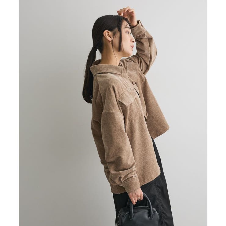 ベロアシャツジャケット | CRAFT STANDARD BOUTIQUE | 詳細画像6 