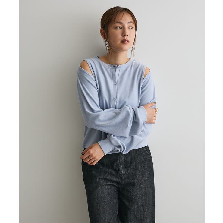 カットアウトデザインカーディガン | CRAFT STANDARD BOUTIQUE | 詳細画像8 