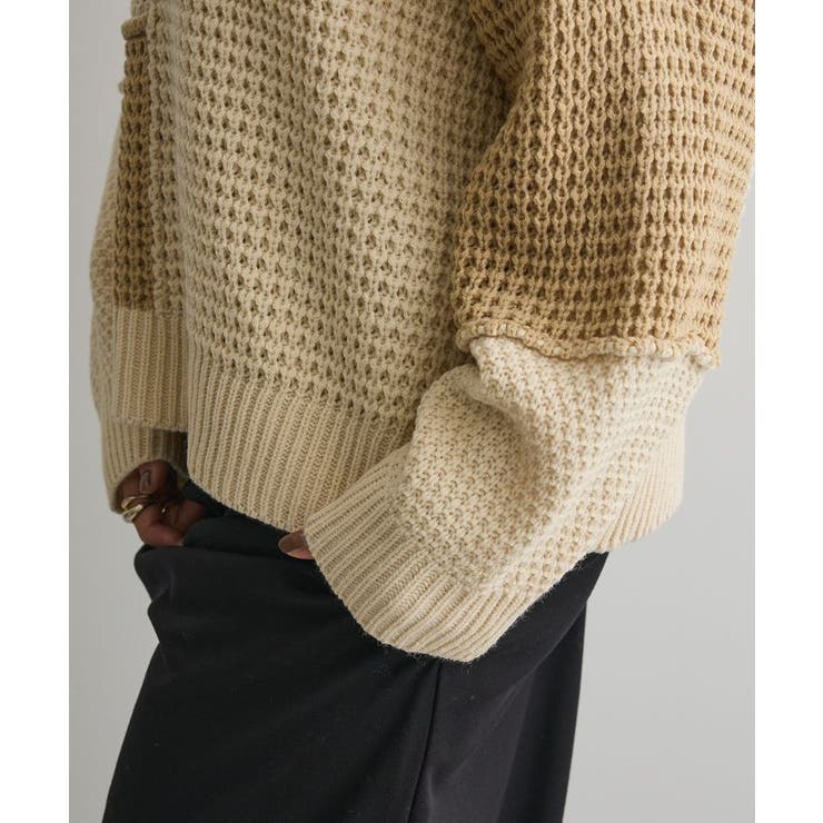 パッチワークニットプルオーバー | CRAFT STANDARD BOUTIQUE | 詳細画像19 