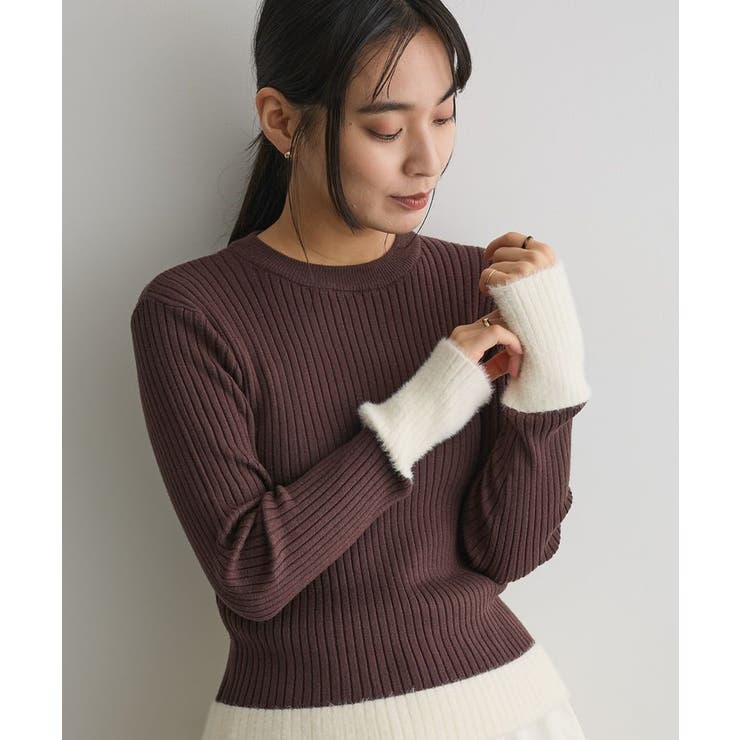 とてもち袖シャギーニットプルオーバー | CRAFT STANDARD BOUTIQUE | 詳細画像1 