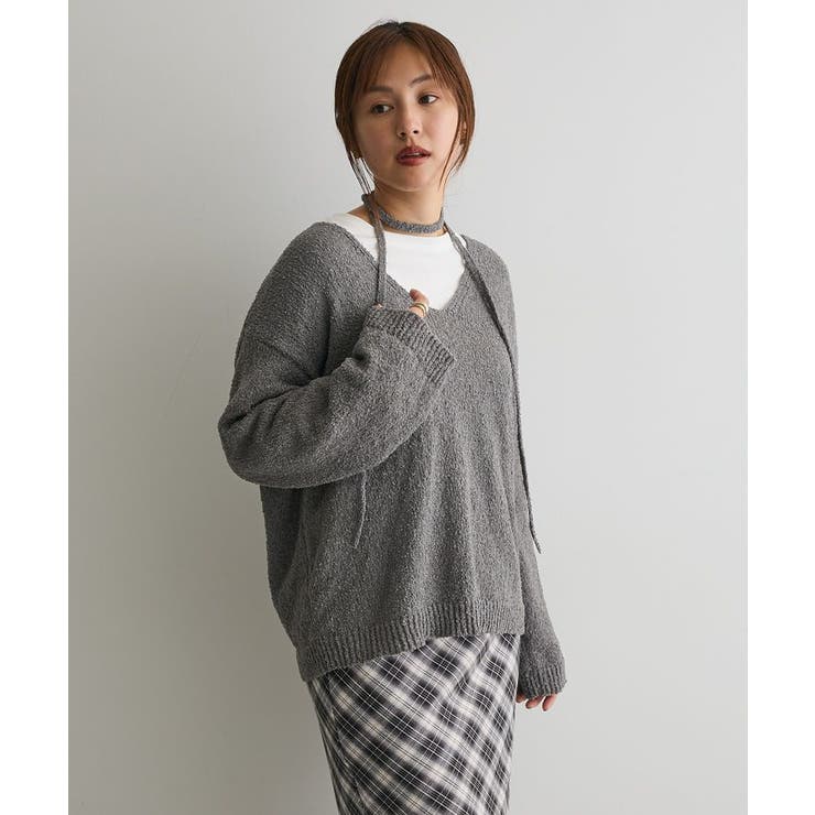 ファンシーヤーンVネックプルオーバー | CRAFT STANDARD BOUTIQUE | 詳細画像16 