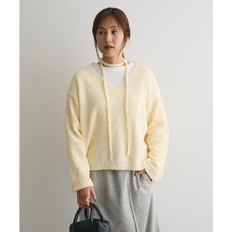 ファンシーヤーンVネックプルオーバー | CRAFT STANDARD BOUTIQUE | 詳細画像23 