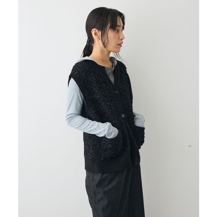 ツイード編みニットベスト | CRAFT STANDARD BOUTIQUE | 詳細画像5 