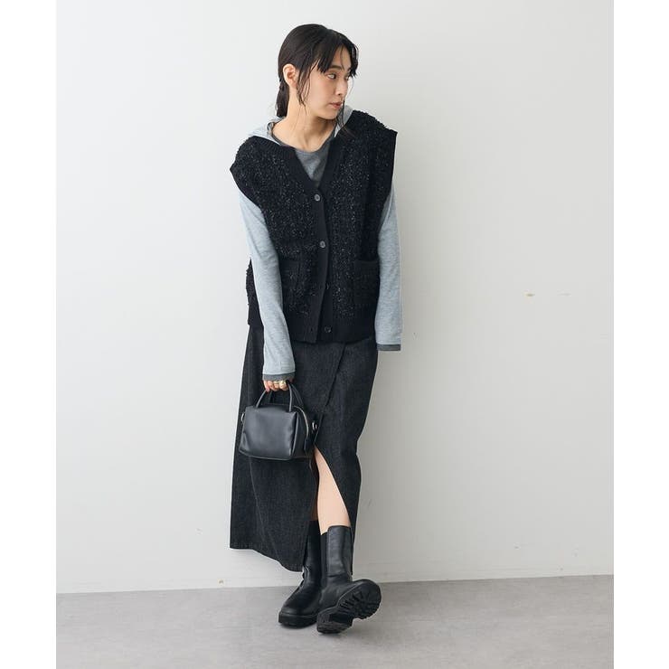 ツイード編みニットベスト | CRAFT STANDARD BOUTIQUE | 詳細画像8 