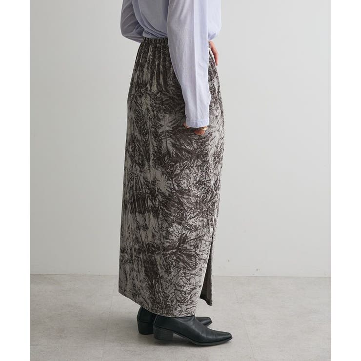 クラッシュベロアサイドスリットスカート | CRAFT STANDARD BOUTIQUE | 詳細画像18 