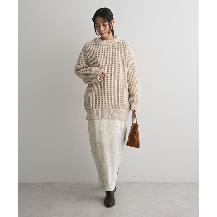 クラッシュベロアサイドスリットスカート | CRAFT STANDARD BOUTIQUE | 詳細画像28 