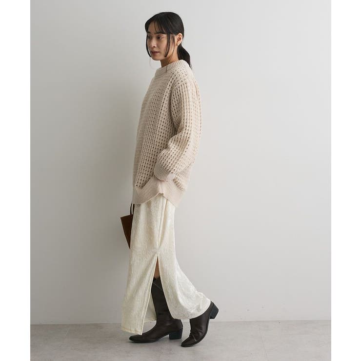 クラッシュベロアサイドスリットスカート | CRAFT STANDARD BOUTIQUE | 詳細画像30 