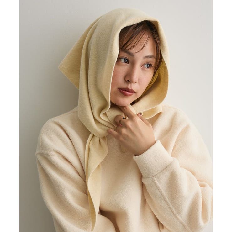 ライトイエロー | 12GGフルニードルニットスカーフ | CRAFT STANDARD BOUTIQUE