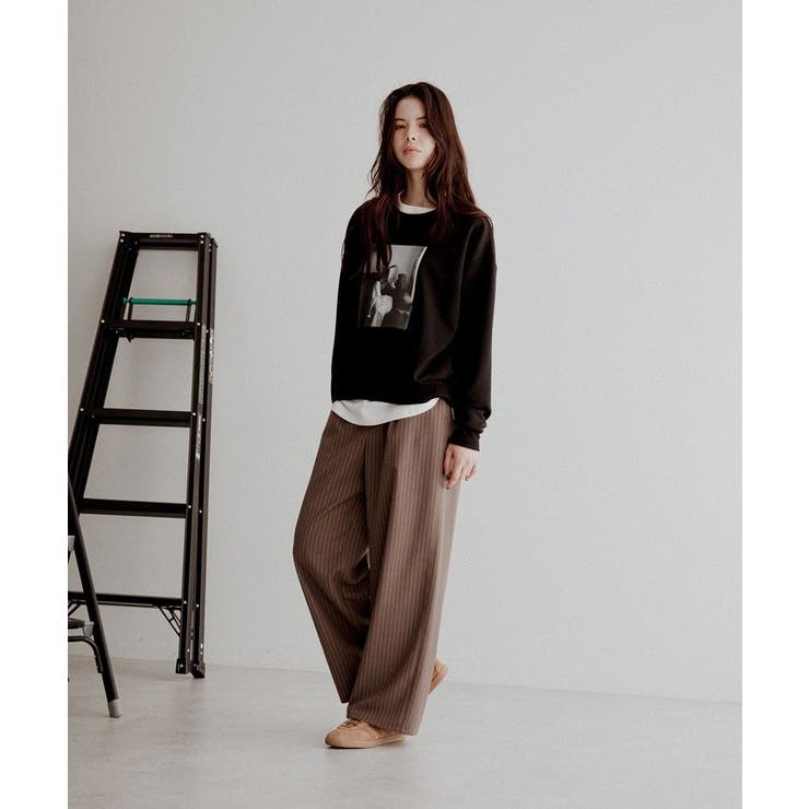 フォトプリントダンボールプルオーバー | CRAFT STANDARD BOUTIQUE | 詳細画像7 