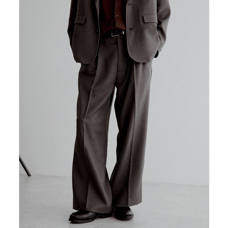 ウールライクポリツイルワイドパンツ | CRAFT STANDARD BOUTIQUE | 詳細画像7 