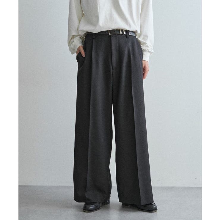 ウールライクポリツイルワイドパンツ | CRAFT STANDARD BOUTIQUE | 詳細画像10 
