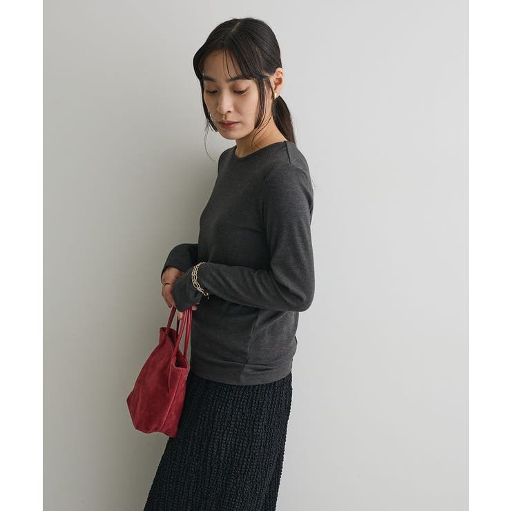 クルーネックバックメローカットソー | CRAFT STANDARD BOUTIQUE | 詳細画像3 