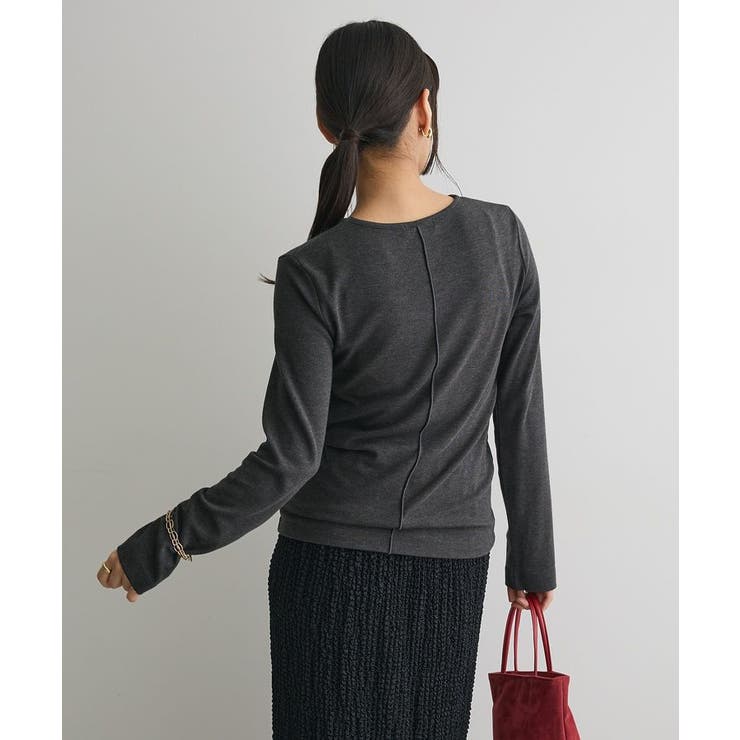 クルーネックバックメローカットソー | CRAFT STANDARD BOUTIQUE | 詳細画像4 