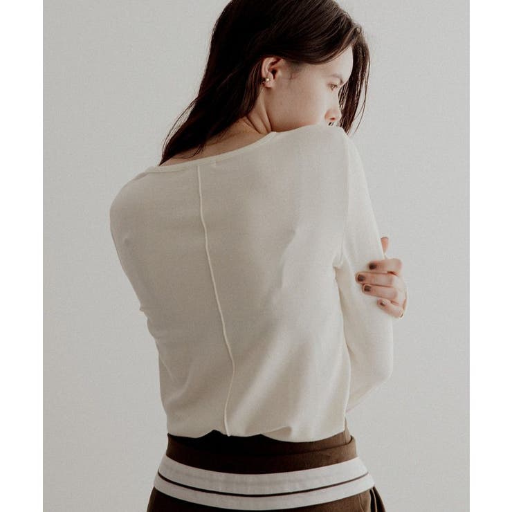 クルーネックバックメローカットソー | CRAFT STANDARD BOUTIQUE | 詳細画像18 