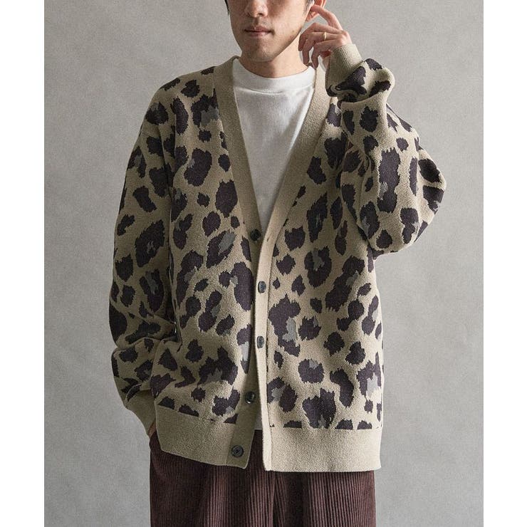 総柄ニットカーディガン | CRAFT STANDARD BOUTIQUE | 詳細画像1 