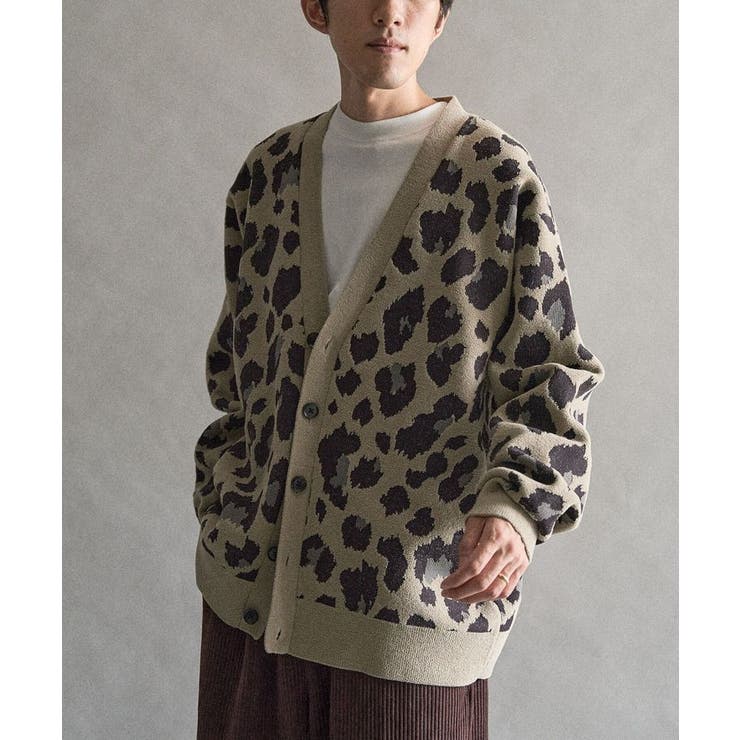 総柄ニットカーディガン | CRAFT STANDARD BOUTIQUE | 詳細画像2 