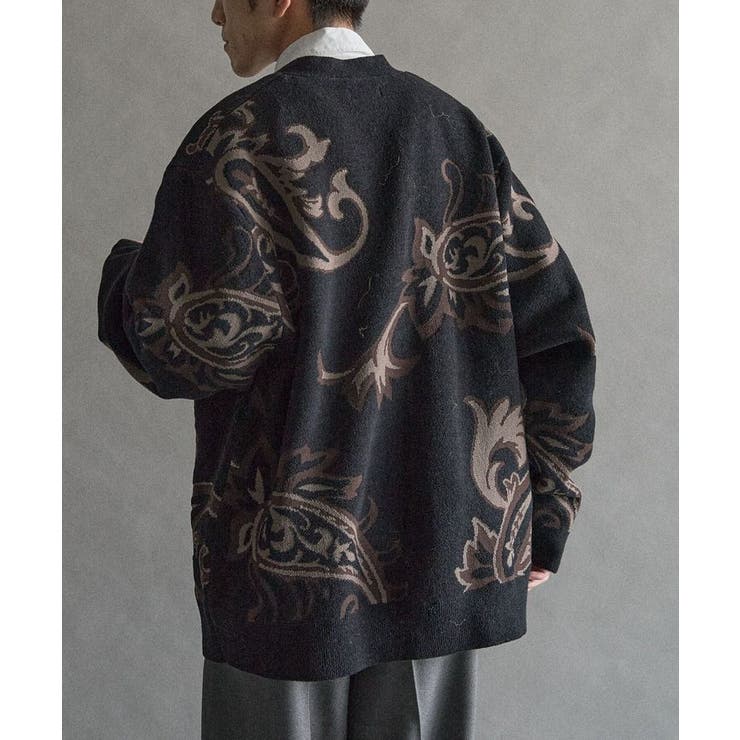 総柄ニットカーディガン | CRAFT STANDARD BOUTIQUE | 詳細画像9 