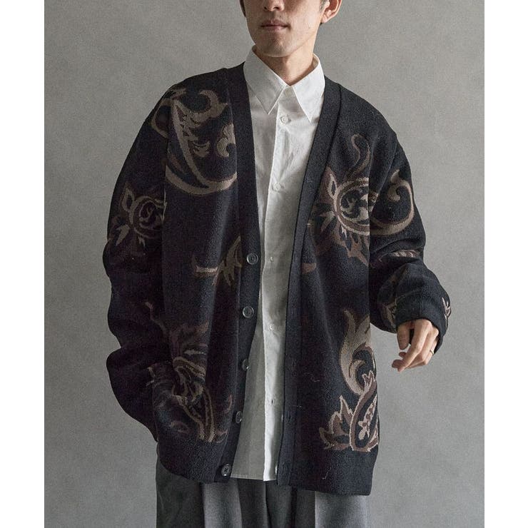 ペイズリー | 総柄ニットカーディガン | CRAFT STANDARD BOUTIQUE