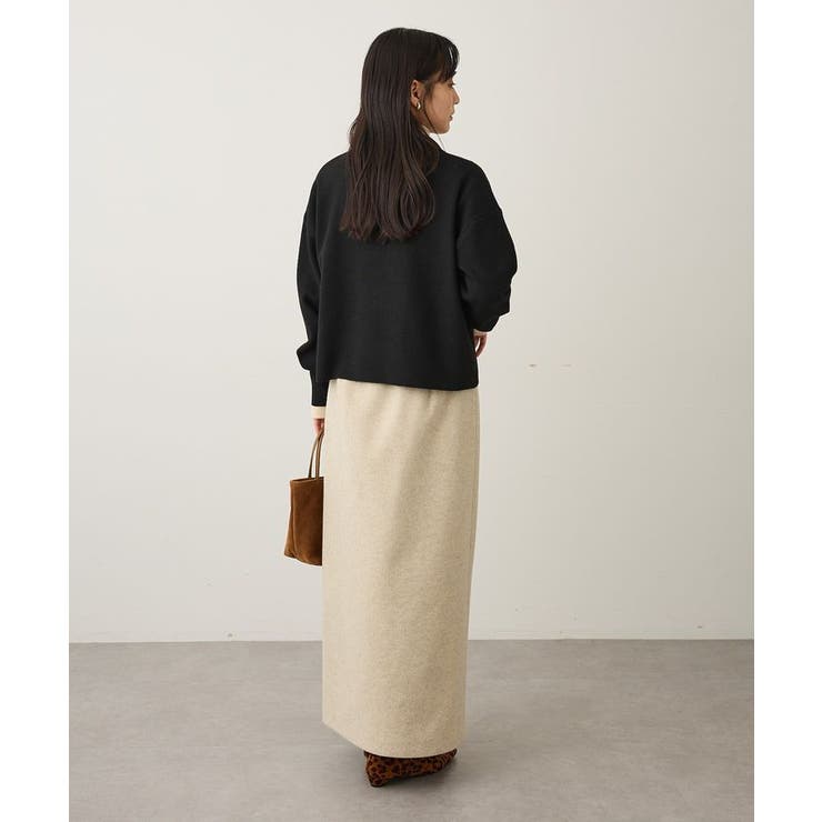 ラップ風Iラインスカート | CRAFT STANDARD BOUTIQUE | 詳細画像15 