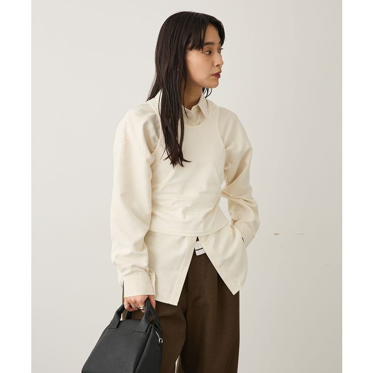 2点セット/レイヤードタンクトップシャツ | CRAFT STANDARD BOUTIQUE | 詳細画像3 