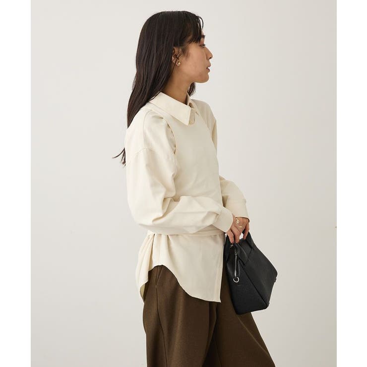 2点セット/レイヤードタンクトップシャツ | CRAFT STANDARD BOUTIQUE | 詳細画像4 