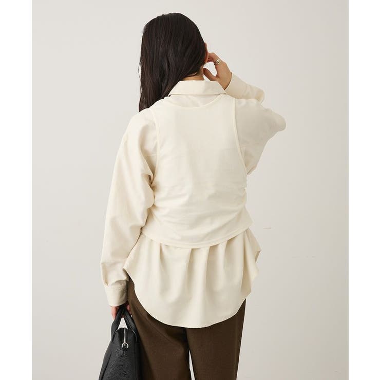 2点セット/レイヤードタンクトップシャツ | CRAFT STANDARD BOUTIQUE | 詳細画像5 