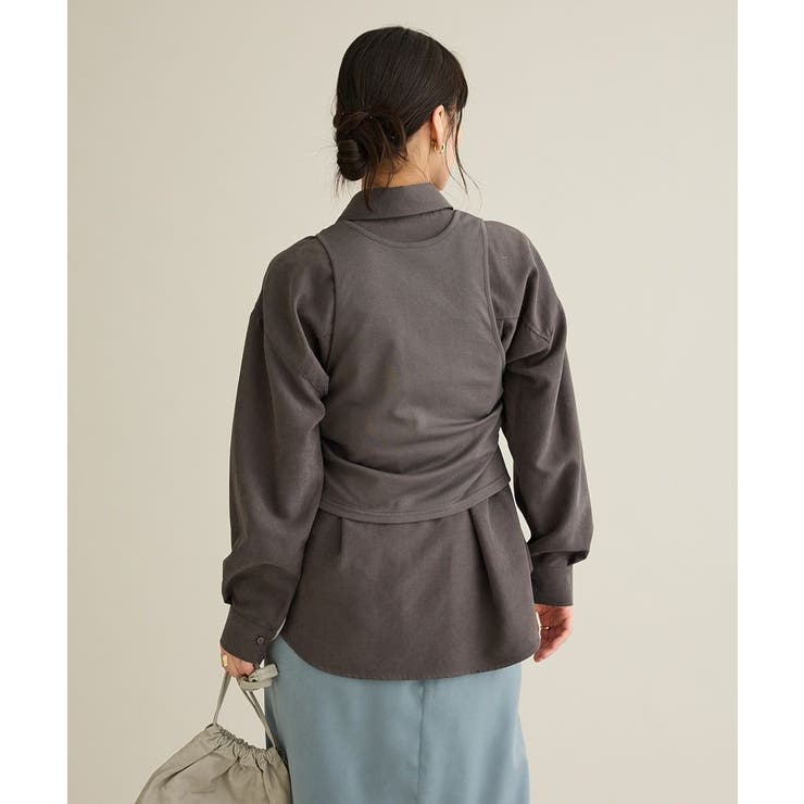 2点セット/レイヤードタンクトップシャツ | CRAFT STANDARD BOUTIQUE | 詳細画像12 