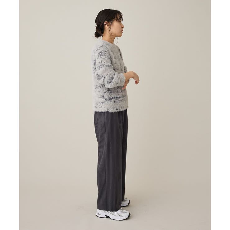 洗える/ニュアンス柄フェザーニットプルオーバー | CRAFT STANDARD BOUTIQUE | 詳細画像10 