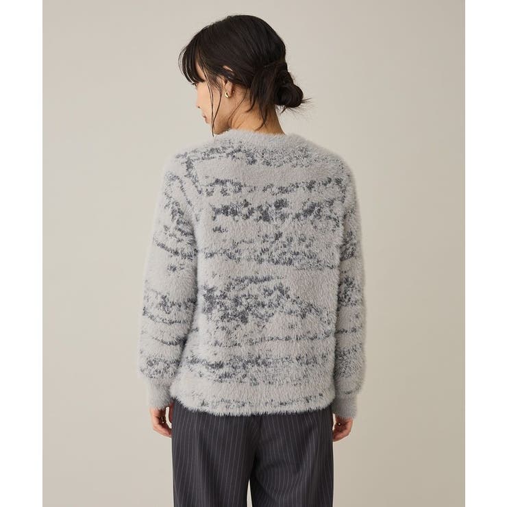 洗える/ニュアンス柄フェザーニットプルオーバー | CRAFT STANDARD BOUTIQUE | 詳細画像6 
