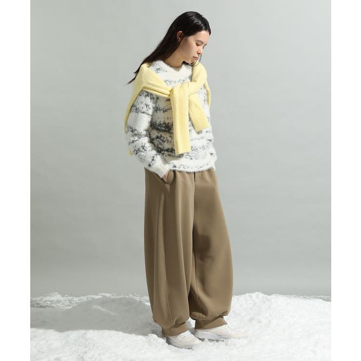 洗える/ニュアンス柄フェザーニットプルオーバー | CRAFT STANDARD BOUTIQUE | 詳細画像15 