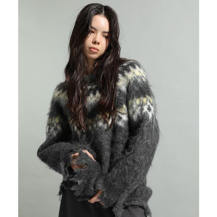 洗える/ノルディック起毛ニットプルオーバー | CRAFT STANDARD BOUTIQUE | 詳細画像2 