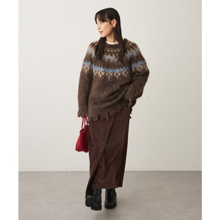 洗える/ノルディック起毛ニットプルオーバー | CRAFT STANDARD BOUTIQUE | 詳細画像20 