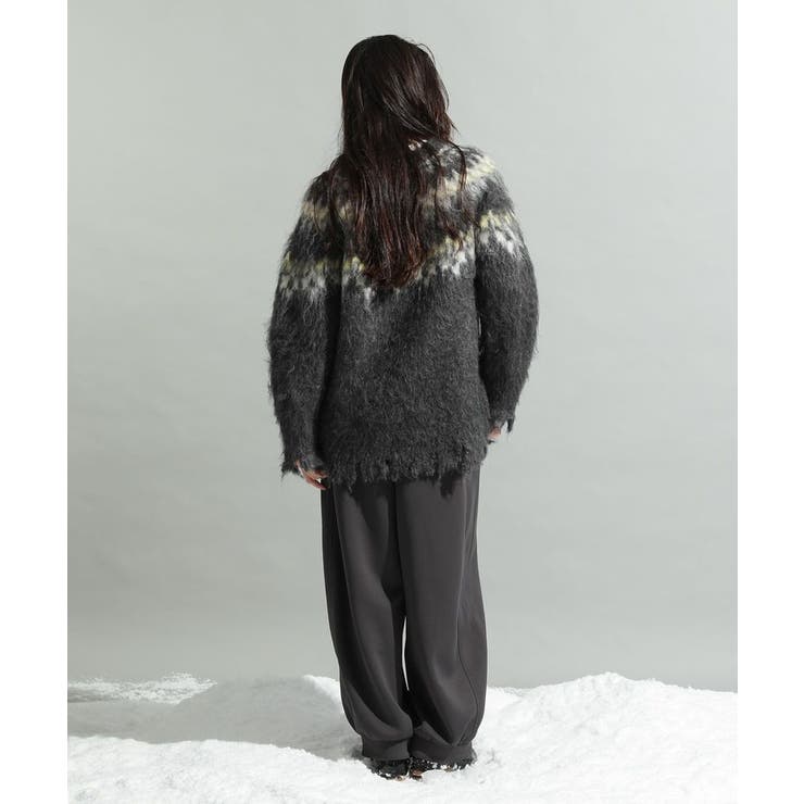 洗える/ノルディック起毛ニットプルオーバー | CRAFT STANDARD BOUTIQUE | 詳細画像8 