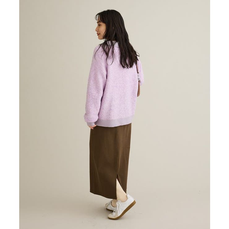 洗える/配色Vネックニットプルオーバー | CRAFT STANDARD BOUTIQUE | 詳細画像24 