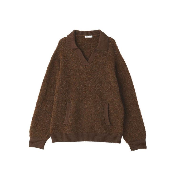 洗える/配色Vネックニットプルオーバー | CRAFT STANDARD BOUTIQUE | 詳細画像37 