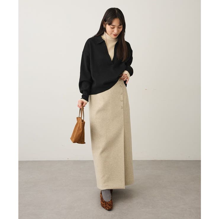 洗える/深Vネックニットプルオーバー | CRAFT STANDARD BOUTIQUE | 詳細画像13 