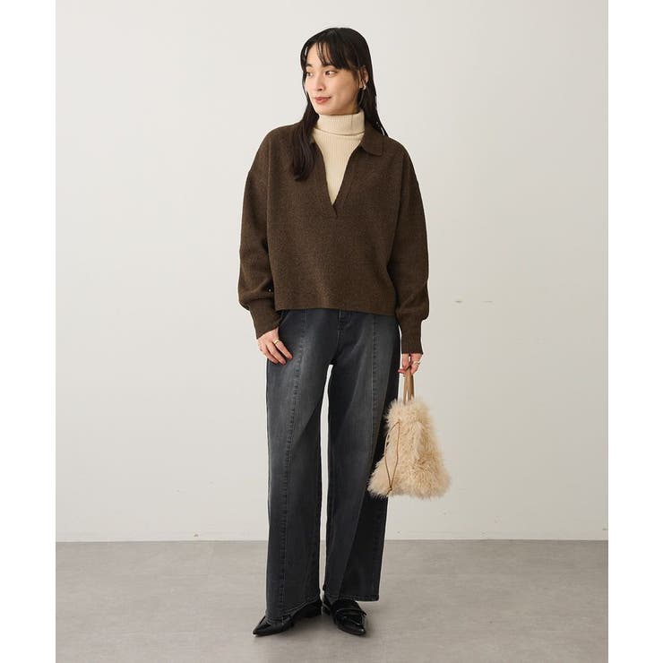 洗える/深Vネックニットプルオーバー | CRAFT STANDARD BOUTIQUE | 詳細画像19 